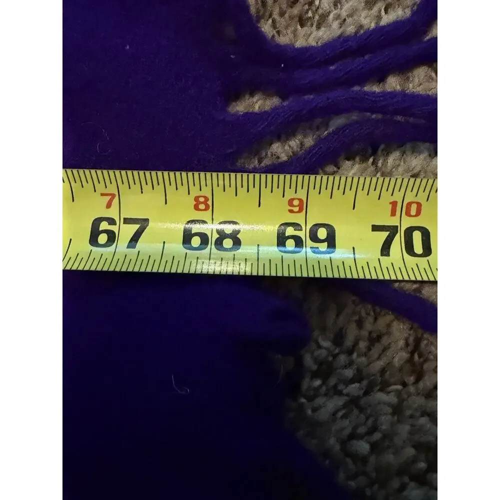 Vintage‎ Pendleton Minnesota Vikings Purple Wool Large Throw Blanket Logo Seal